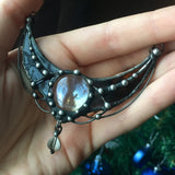 Brown Moon pendant