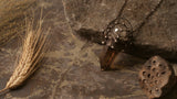 Smoky quartz, Crystal Pendant, Gemstone Pendant, Natural Rock, Healing Crystals, Witchcraft Supply Necklace, Kitchen Witch, Witch Pendulum
