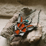 Meditative Fox Pendant