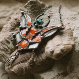 Meditative Fox Pendant