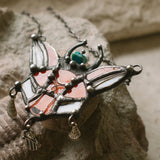 Meditative Fox Pendant