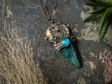 Pendant with natural stone - Lera's dream. arrow compass, Compas for you mind, Compass jewelry, compass necklace