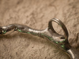 Brooch - hairpin for hairs and dreads. The black crescent arrow tamed the circle. Clear quartz, Hair Clip
