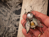 Brooch beetle scarab