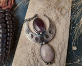 Silver Plated Crescent Moon