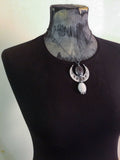 Silver Plated Crescent Moon