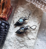 Obsidian Earrings