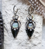Obsidian Earrings
