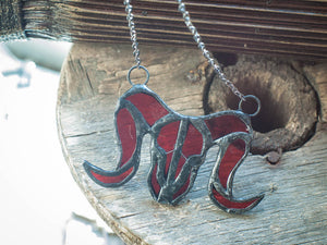 Red Zodiac pendant