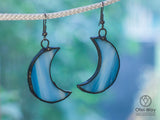 Crescent Moon Earrings - different color
