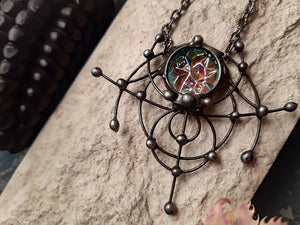 Labradorite harp on which rain played its song