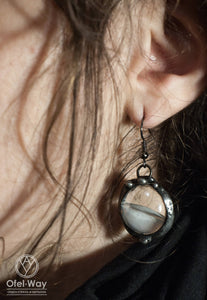 Pendant Crescent Armor and Earrings set