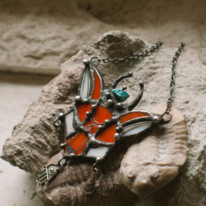 Meditative Fox Pendant