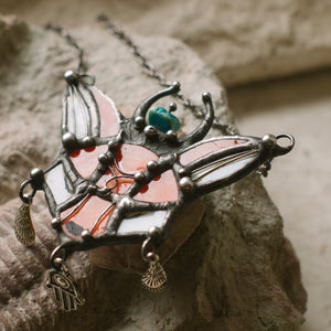 Meditative Fox Pendant