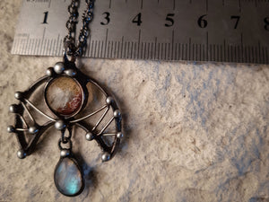 Fire and Water Pendant