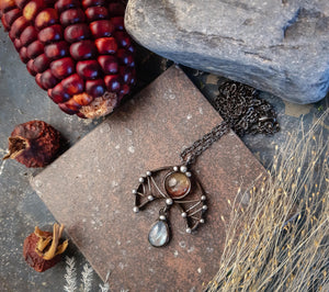Fire and Water Pendant