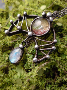 Fire and Water Pendant