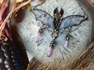 Bat necklace