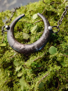 Dainty Moon Necklace