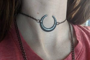 Dainty Moon Necklace
