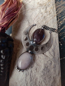 Silver Plated Crescent Moon