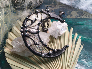 Large crescent moon