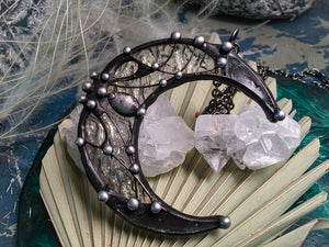 Large crescent moon
