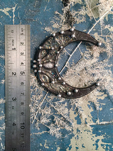 Large crescent moon