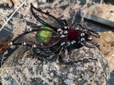 Brooch beetle scarab